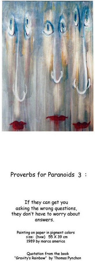 Proverb for Paranoids 3