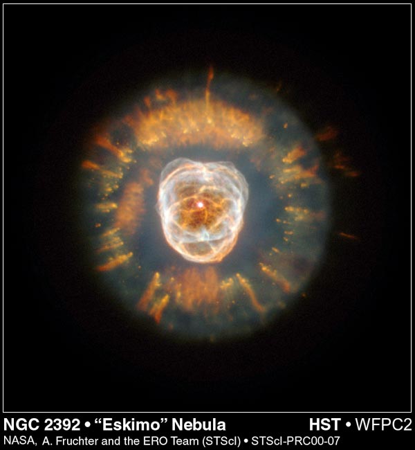 NGC 2392 Eskimo Nebel
