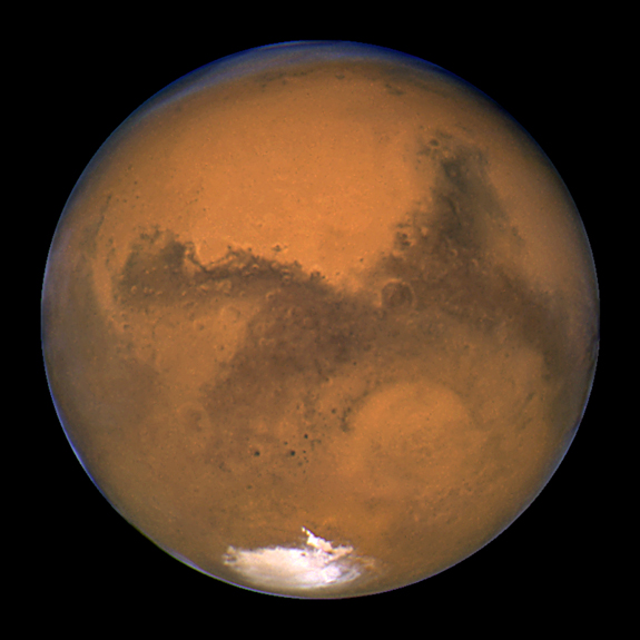 Mars am 27. August 2003