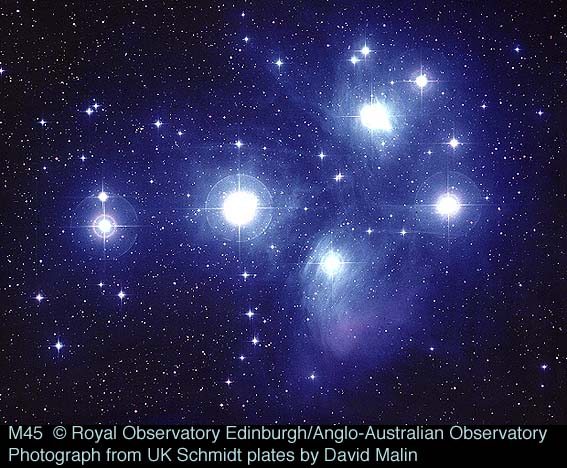 M 45 Plejaden